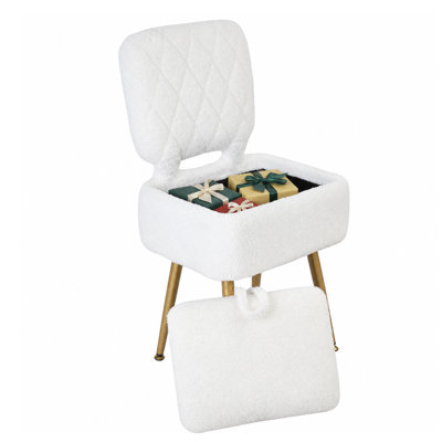 Upholstered Sherpa Butterfly Chair