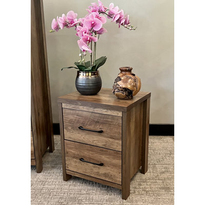 Selena Slide Logic 2 Drawer Nightstand