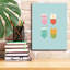 «Summer Bathing Suits Blue» par Ann Kelle Designs, art mural sur toile-64709689