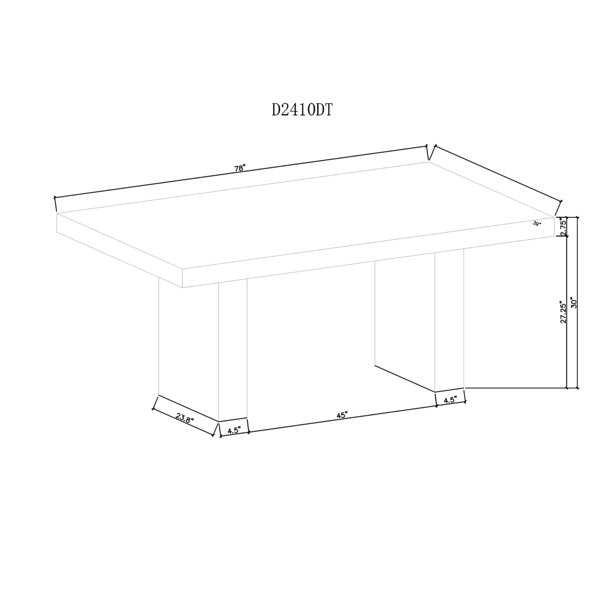 Dimensions du produit