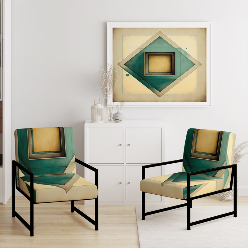 Fauteuil rembourré contemporain, Perfect Abstract, Noir, noir, noir, noir
