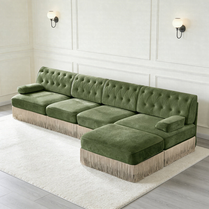 Canapé Chesterfield 135,6 po