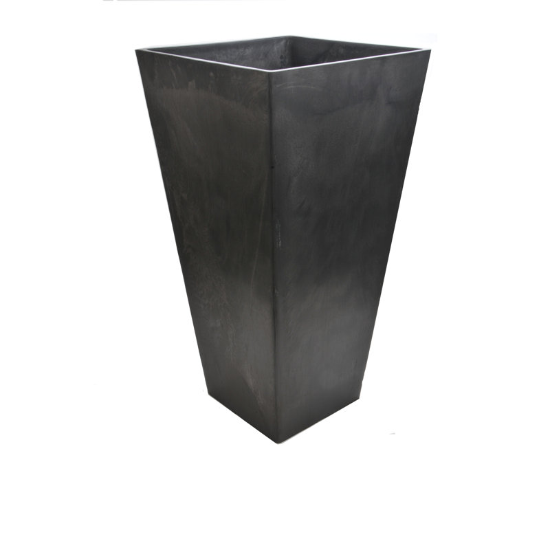 Planter Box, 28" H x 13" W x 13" D, Black
