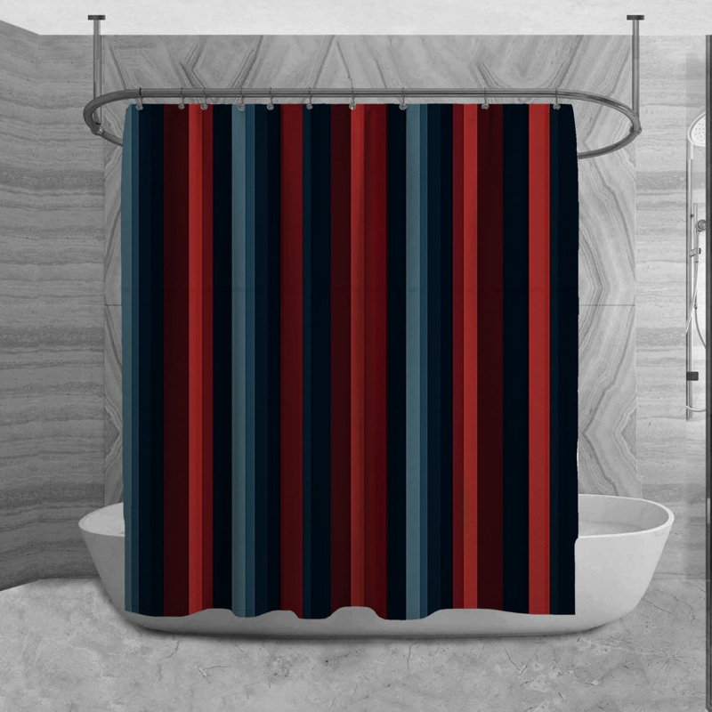 Rideau de douche Taneysha, L 70 po x H 73 po