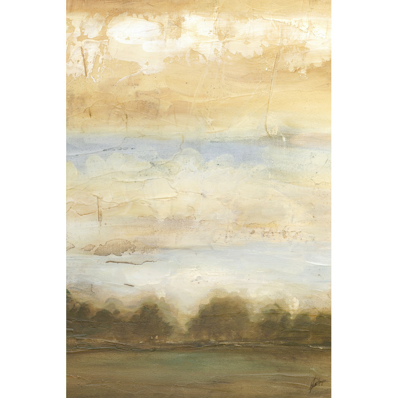 Morning Sky II - Wrapped Canvas Painting, 46cm H x 30cm W