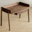 Bureau en noyer noir clair de luxe-110477589