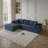 2 - Piece No Assembly Required Upholstered Sectional, Free Combination Cloud Sofa with L-Shape Chaise-313821471