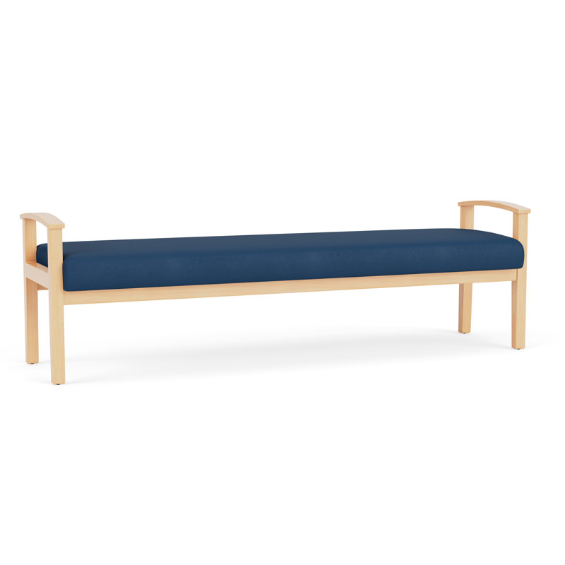 Banc en bois massif Amherst, Naturel, Patriot Plus Blue Ridge
