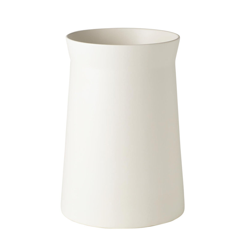 Vase de table Leyton, H 12 po x l 8,5 po x P 8,5 po, Lune