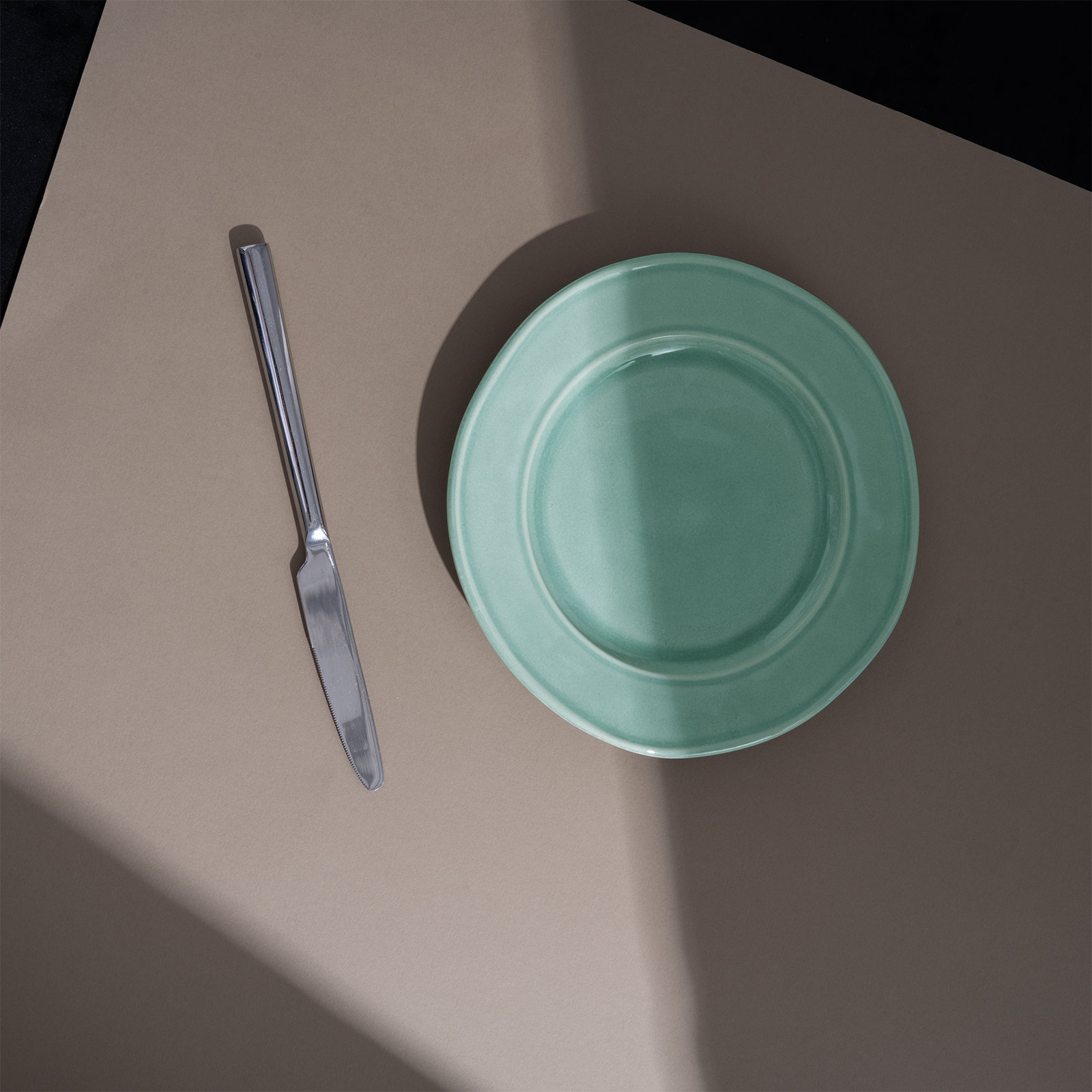 Alfreda 10.43'' Stoneware Dinner Plate , Set of 6, Mint Green