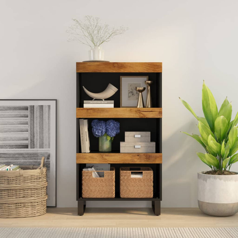 Meola 60cm Sideboard, Honey Brown Mango