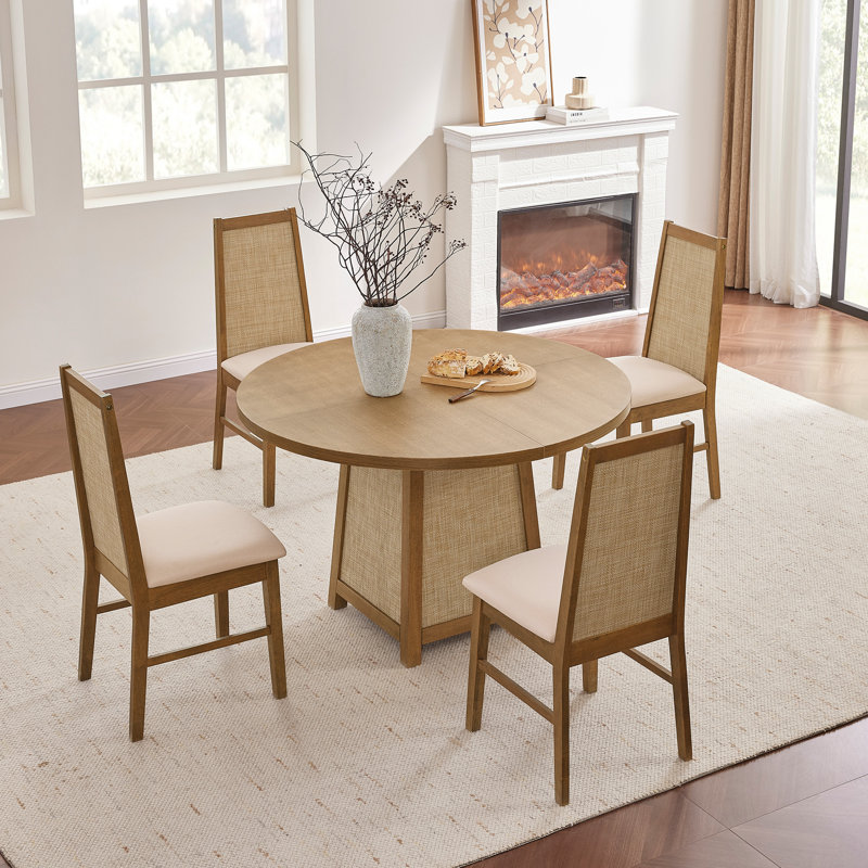 Consiglia Solid Wood Dining Chair, 4