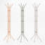 Jessy Steel Freestanding 12 - Hook Coat Rack-344246952