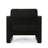 Bay Mp1 Dark Gray Aluminium Outdoor Reclining Chair, Club Style, 32.55 In. Depth, 27.34 Width, 25.07 Height Color, Use,
