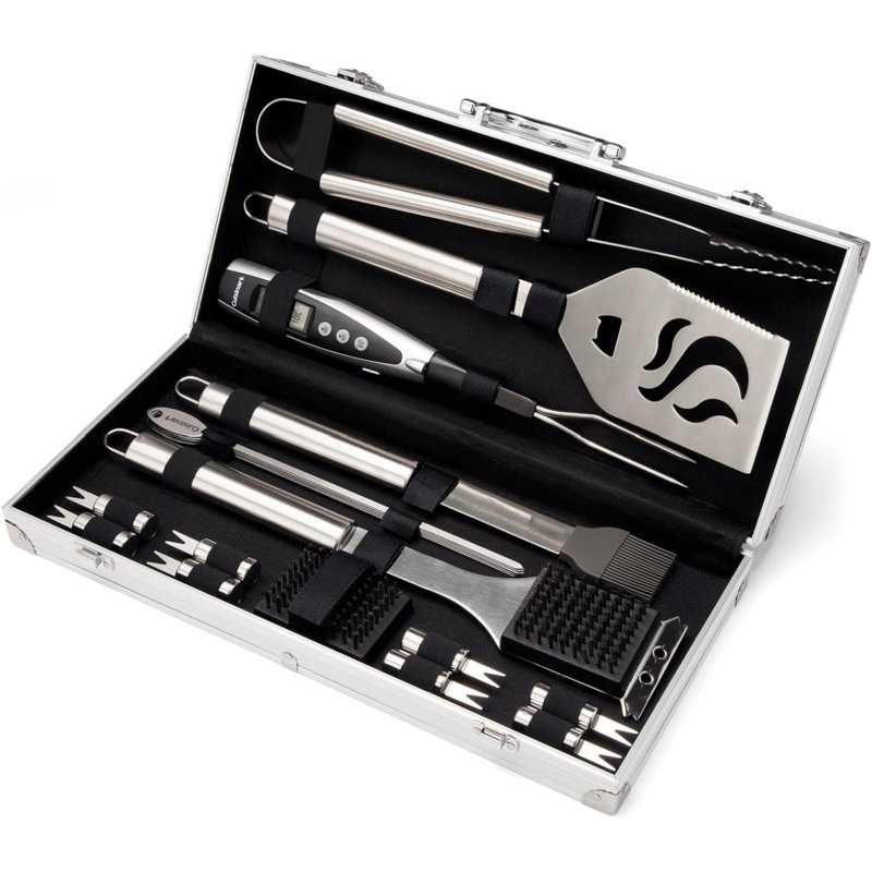 Stainless Steel Non-Stick Grilling Tool Set