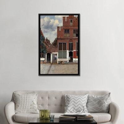 Johannes Vermeer " Street In Delft " by Johannes Vermeer