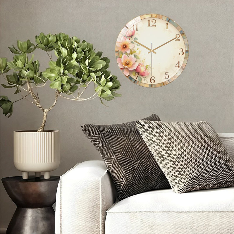 Horloge murale 12 po