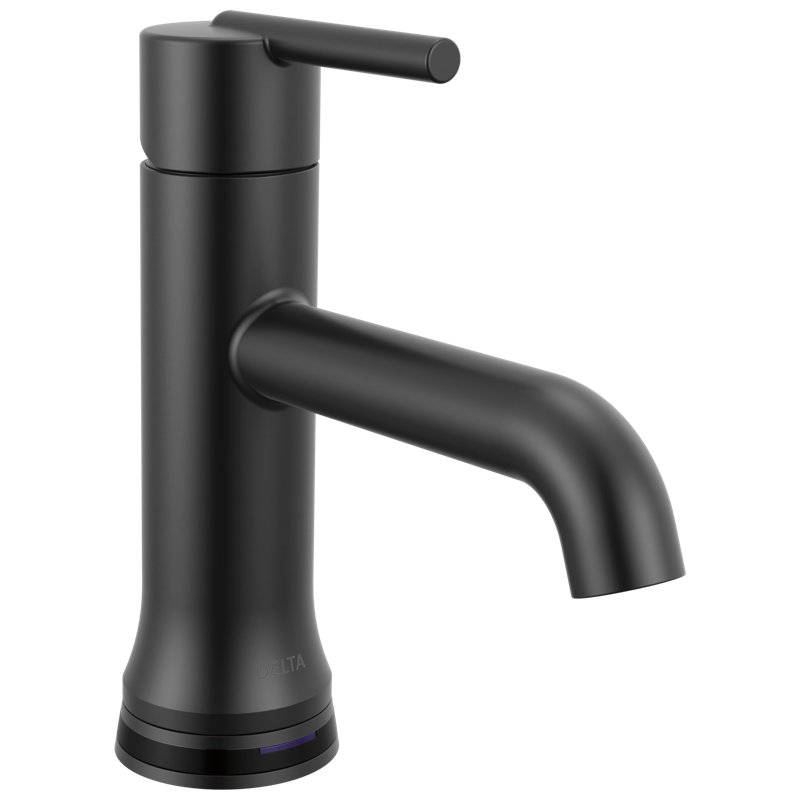 Touch2O Bathroom Faucet with Touchless Technology, Matte Black
