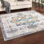 Tapis d'intérieur en polyester tissé à la machine 2 pi x 6 pi Hyler-1965940955