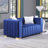 Clifford 62.6" Velvet Square Arm Loveseat-418562263-443398673-443398670