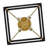 Freddy Tate 4-Light Semi-Flush Mount Two-Tone Ceiling Light