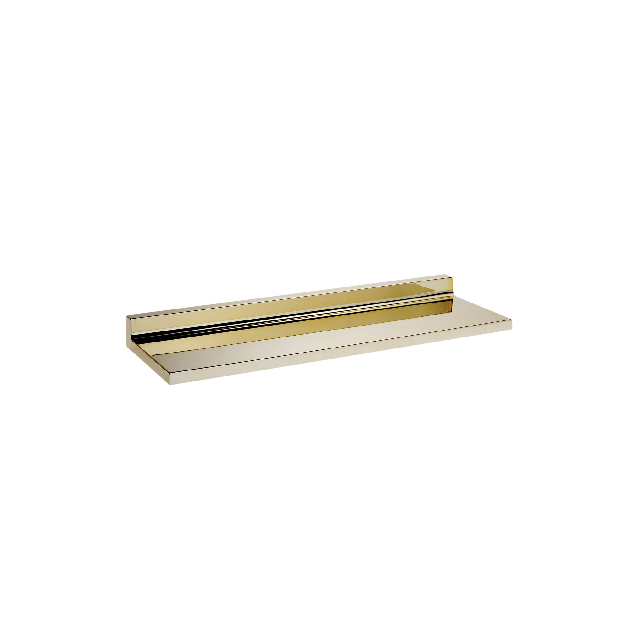 Shelfish Floating Shelf by Ludovica and Roberto Palomba, Gold