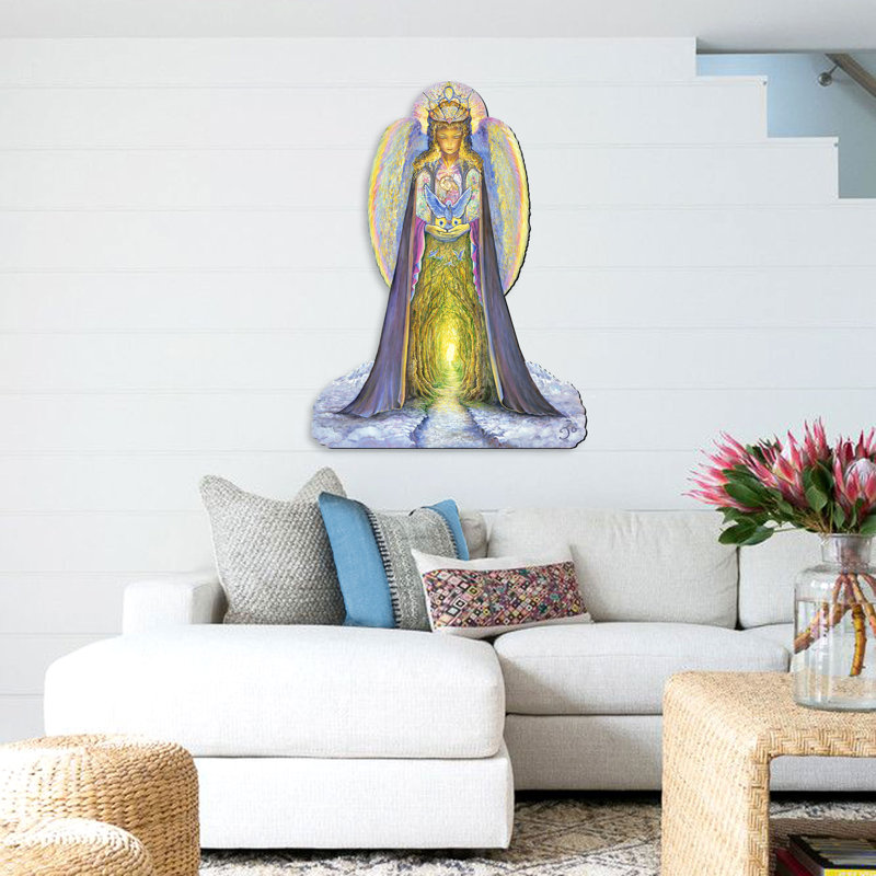 Le grand mur de l’ange pour chat, au-dessus de la porte, décoration & yard, H 24 po x l 18 po x P 1 po