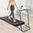 41.54-60.24in Adjustable Height Bike Trainer Desk, Freestanding Treadmill Laptop Workstation with Tablet Slot & Cup Holder,-1680366386