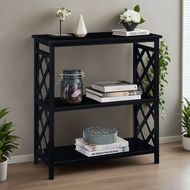 Console de 31,52 po pour table d'entrée et table d'appoint pour le couloir, Noir
