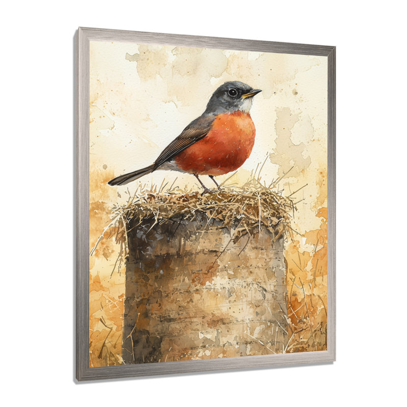 Banas - animaux, art mural sur toile, Argent argent, H 40 po x l 30 po, Reproduction encadrée d'une seule photo