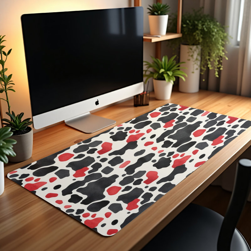 Polyester Desk Pad, 14.4x12.1