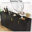 Buffet 4 portes avec rangement-60081036
