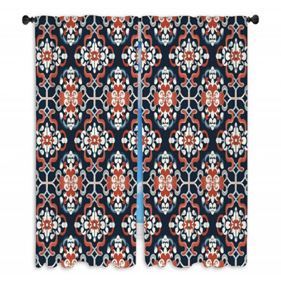 Paire de rideaux obscurcissant en polyester Jicel