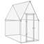Poulailler en acier galvanisé 78,7 x 39,4 x 74,8 po-125375188