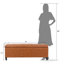 46 Inches Storage Ottoman Bench For Bedroom-1759598738