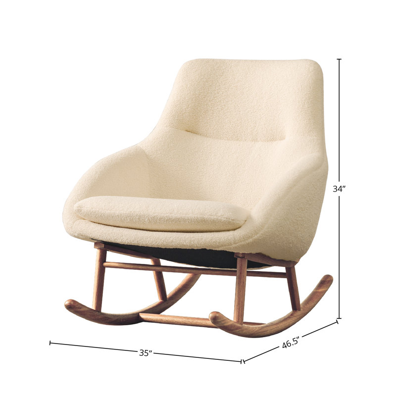 Chaise berçante Wendeline