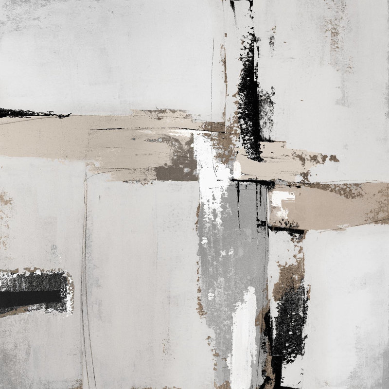 «Off Edge II On Canvas» par Daleno, reproduction d'art, H 54 po x l 54 po x P 1,5 po