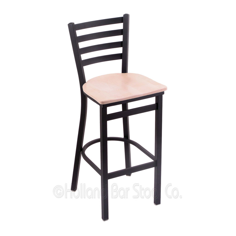 400 Jackie Bar & Counter Stool, Wood-Natural Maple, Counter Stool (25" Seat Height)