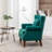 Johnathan 29'' Wide Velvet Wingback Chair-870373529