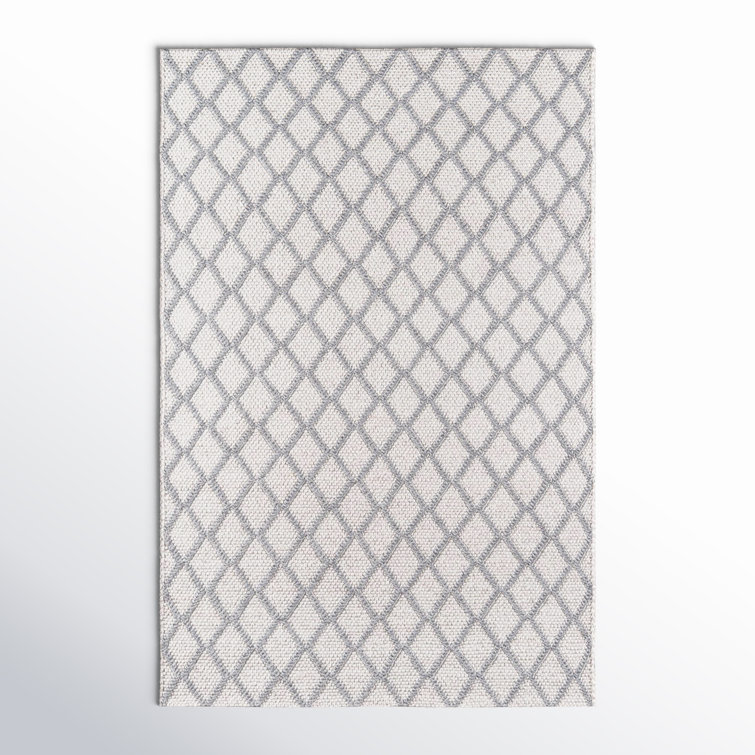 Charlla Wool Geometric Indoor Rug