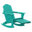 Chaises berçantes pliables en PEHD Adirondack avec repose-pieds rétractable-1499233210