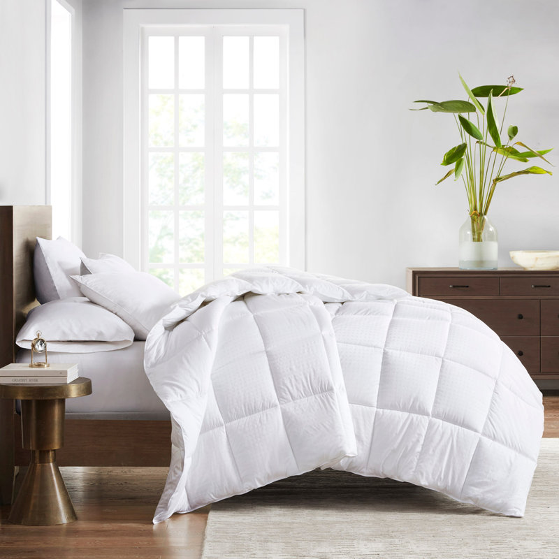 Édredon en duvet de coton Dobby, Édredon double / double