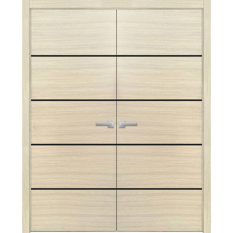 Portes françaises à panneaux, 60 po x 96 po