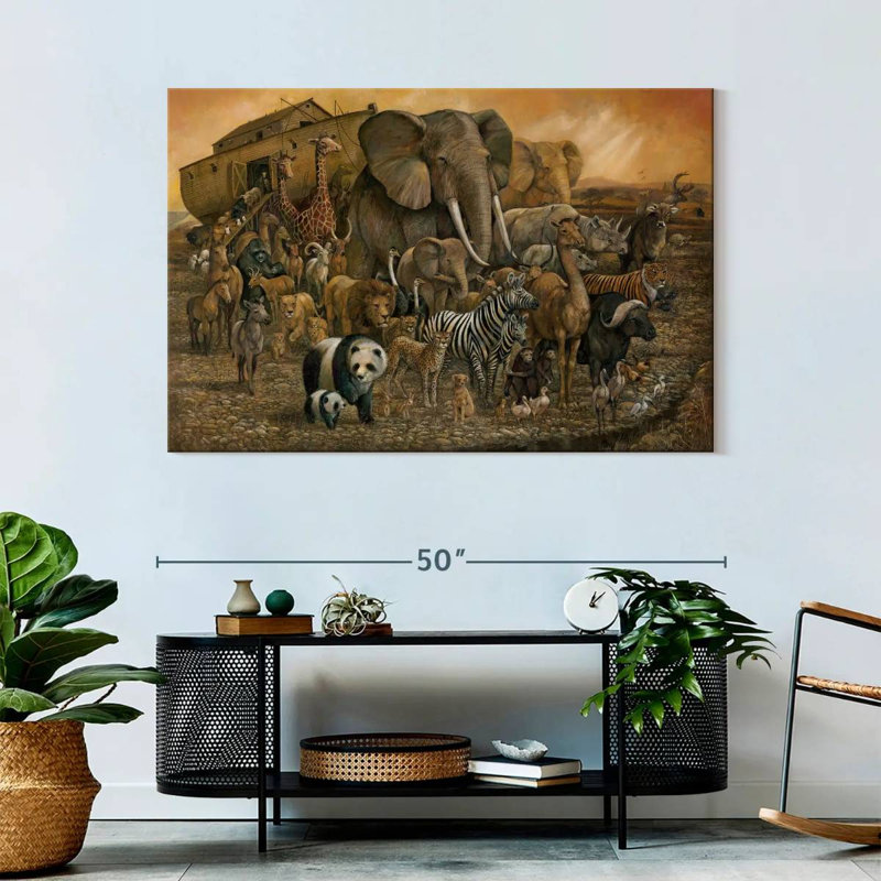 Brampt Noah's Ark, 32" H x 48" W