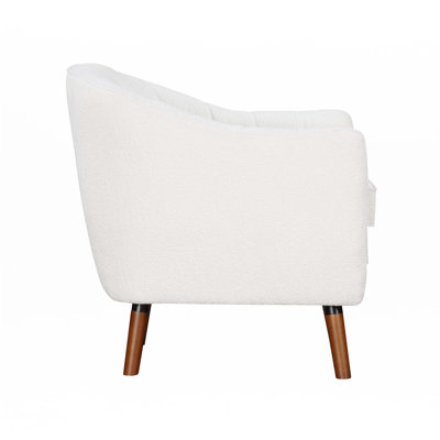 Fauteuil d'appoint de style moderne Mid-Century