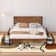 Starnisha Bed Frame with 4 Drawers, Platform Bed with Storage, No Box Spring Needed