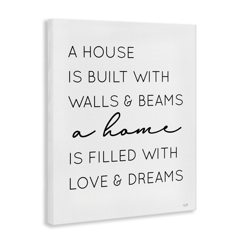 Art mural Love & Dreams Sentiment par Lux + Me Designs, H 40 po x l 30 po