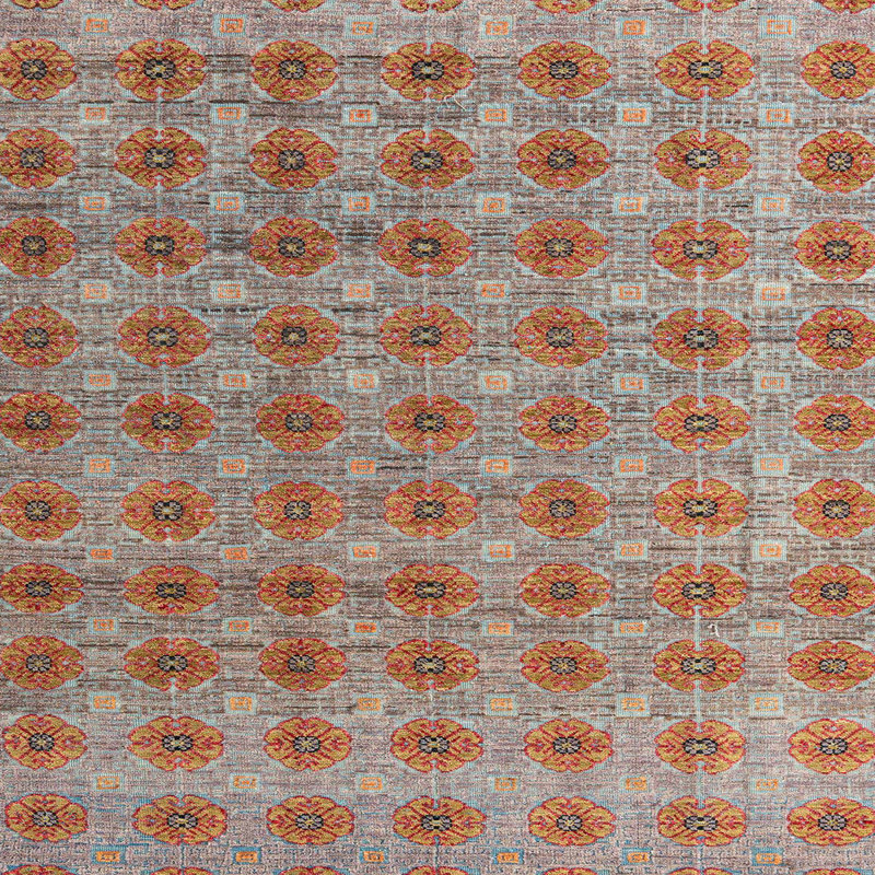 Abstract Indoor Rug, Square 4'