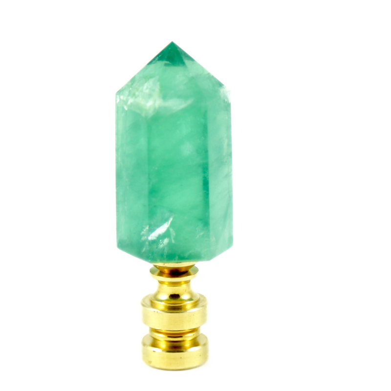 Faîteau lampe améthyste, Vert