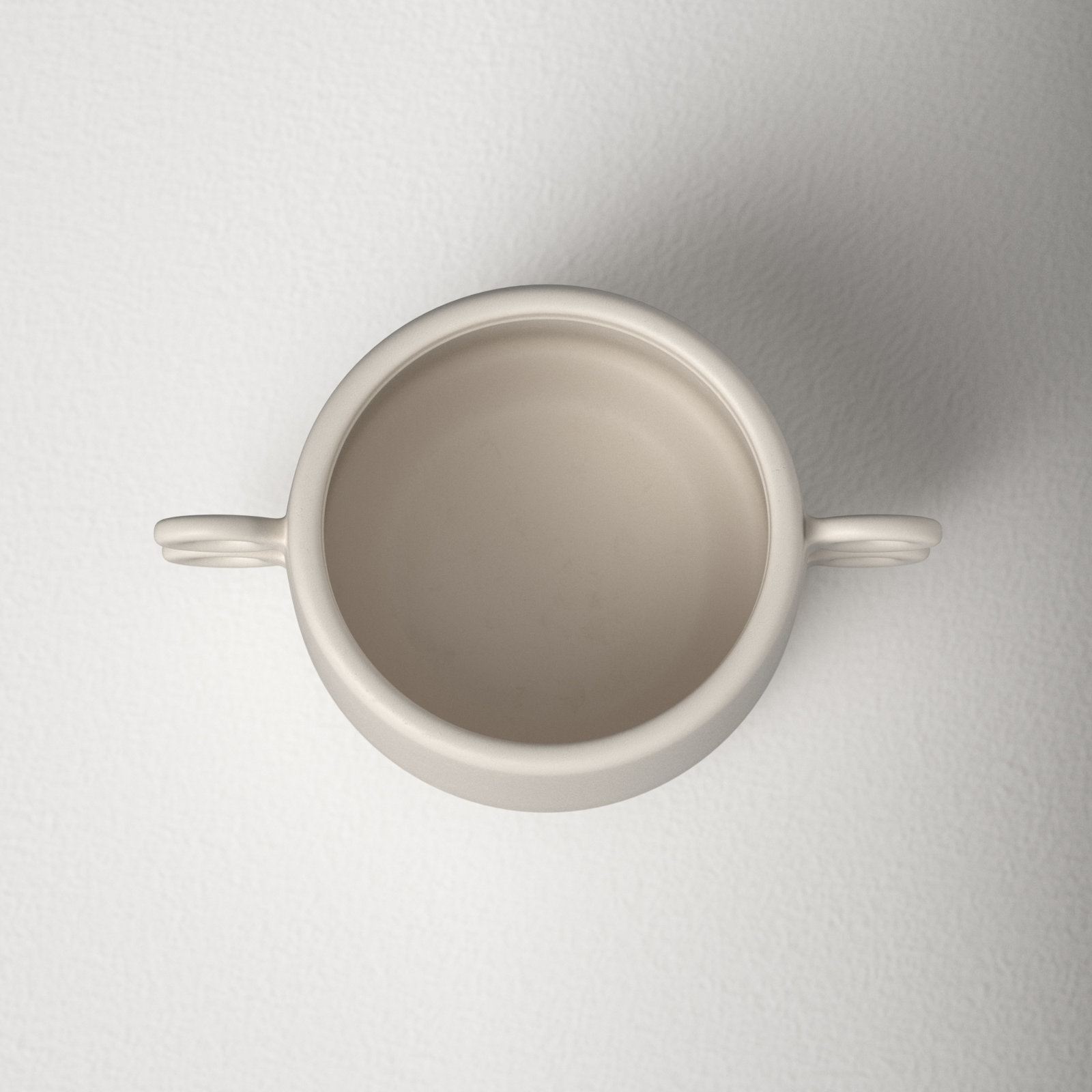 White 3.5" Ceramic Table Vase
